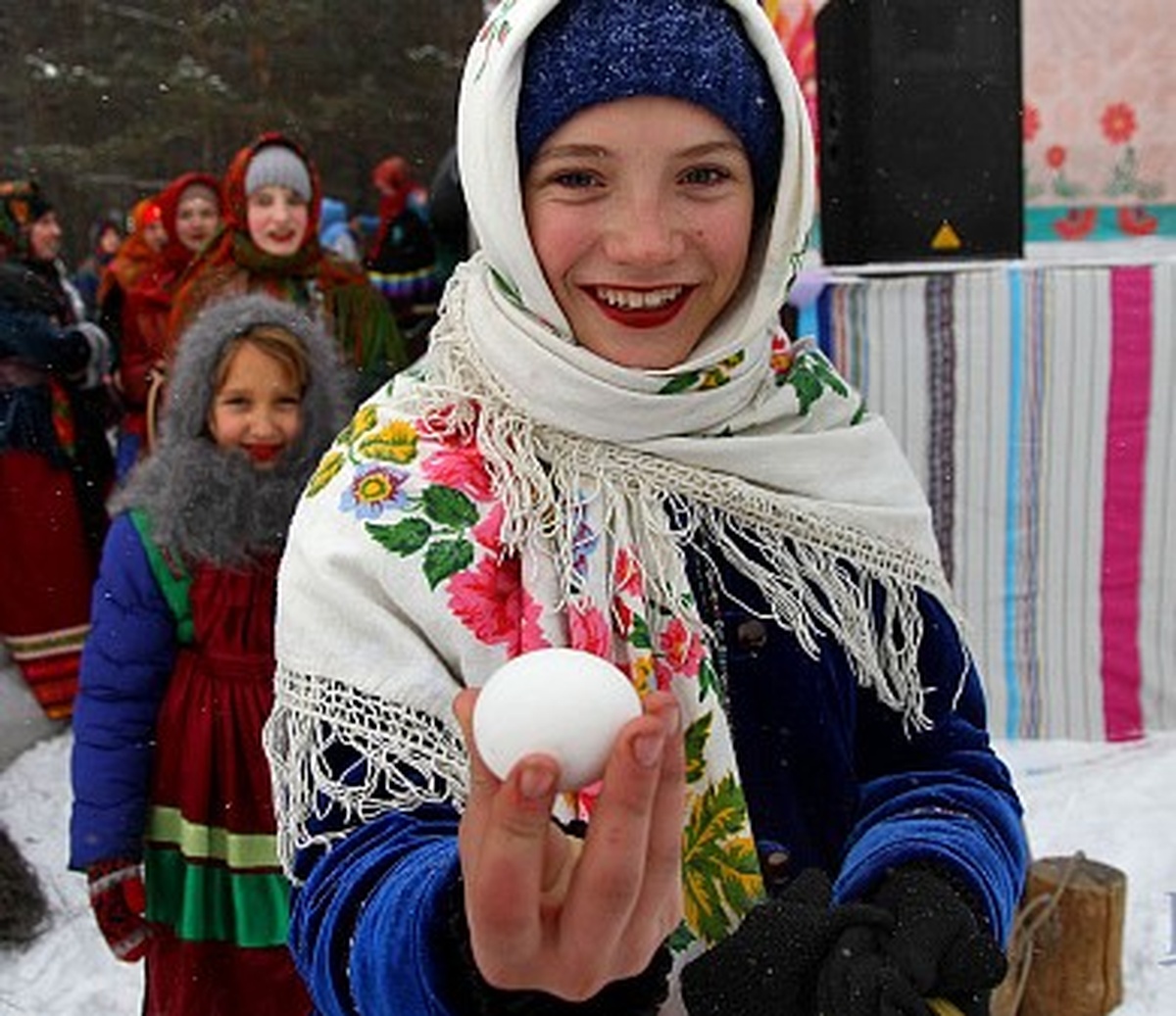 В Улан-Удэ отпраздновали "Кузьминки – встречу Зимы"