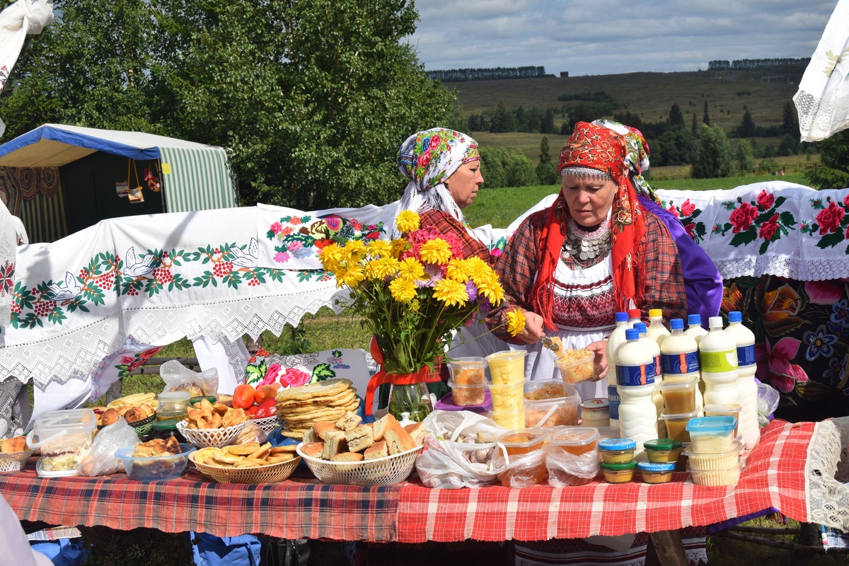 С деревенской культурой народов Поволжья познакомили гостей Лудорвая