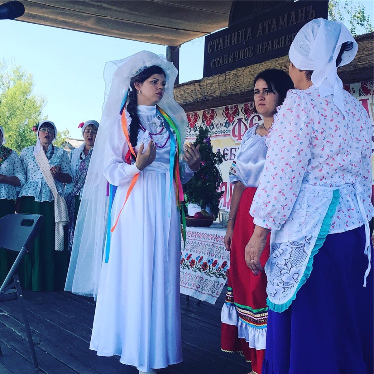Фестиваль свадебной выпечки и обрядов “Ряднэ гильце” прошел в Атамани