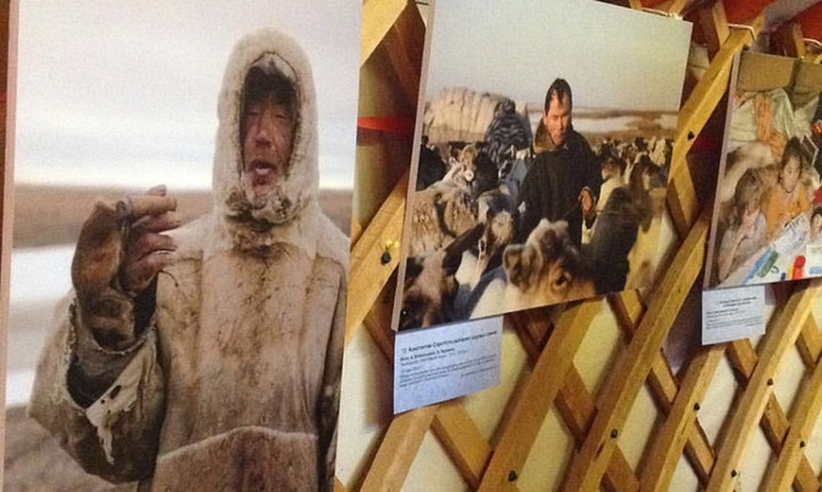 Выставка о ненцах-оленеводах открылась в этнопарке "Кочевник"